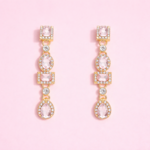 Aretes Crytal Rose